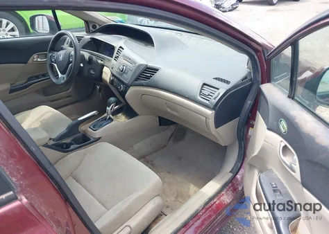 2012 Honda Civic Ex из США, поврежденный, VIN 2HGFB2F88CH548519